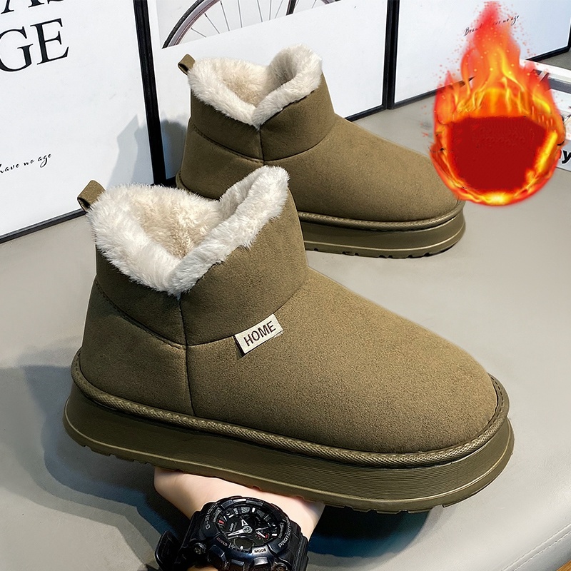 Popular Autumn and Winter Flee - Waterproof Winter Boot recensione e prezzo