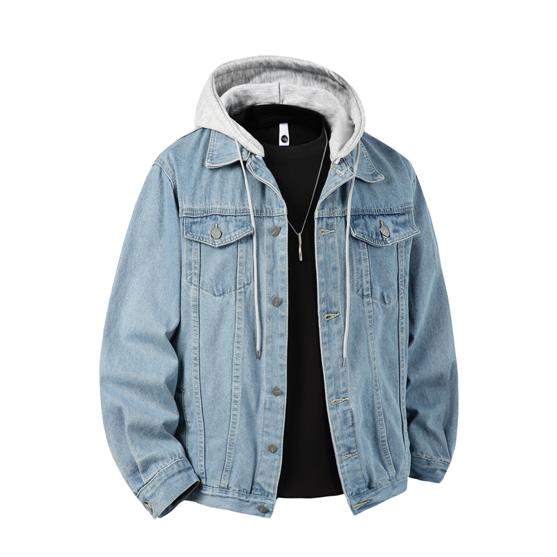 Men Hooded Denim Jacket Men St - Down Jacket Packable recensione e prezzo