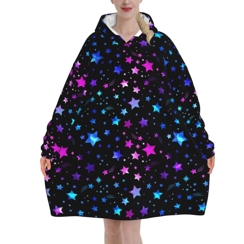 Space Galaxy Constellation Zod - Sherpa Hoodie Fleece recensione e prezzo