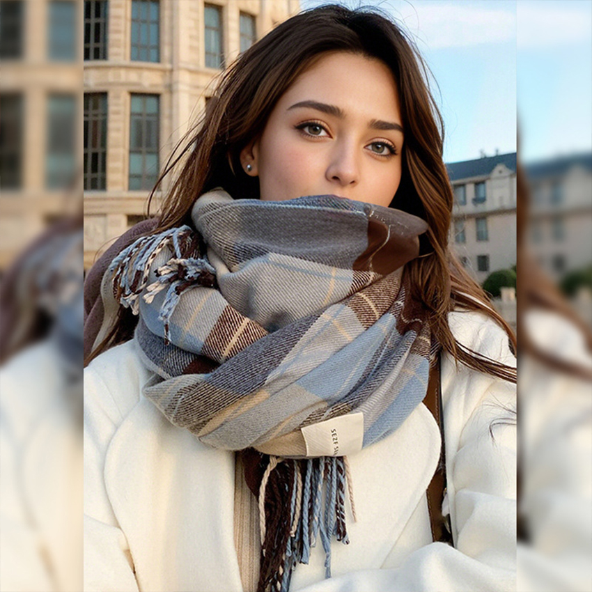 1 pc Fashionable and warm Brit - Wool Scarf Men recensione e prezzo
