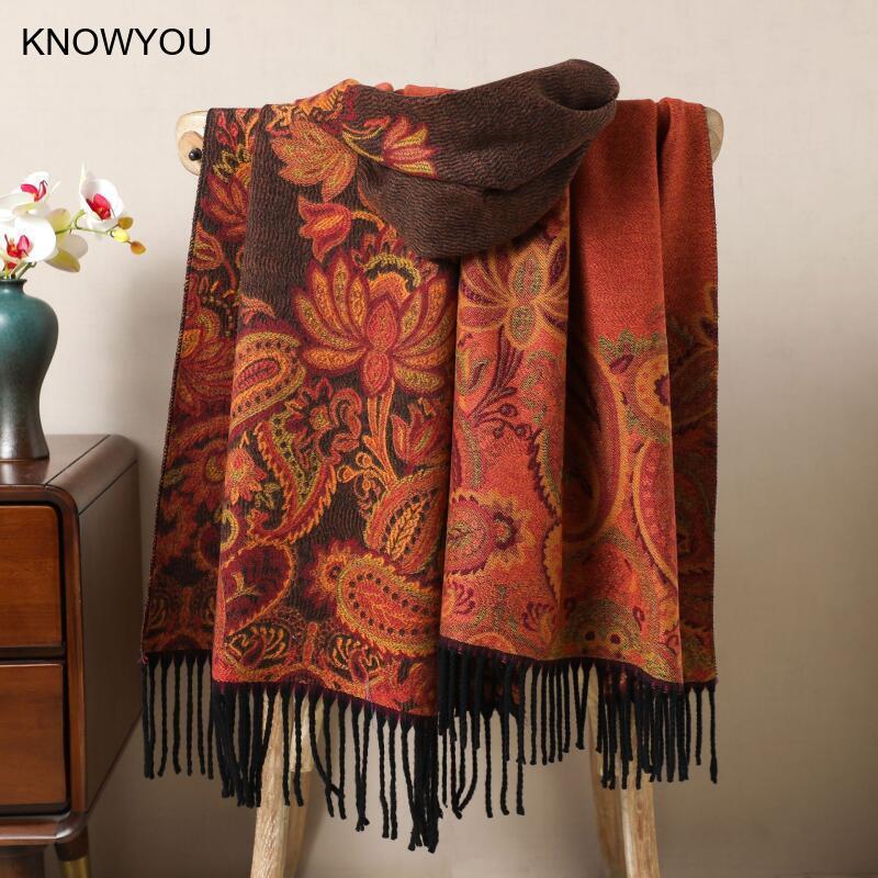Reversible Jacquard Warm Cashm - Cashmere Pashmina Wrap recensione e prezzo