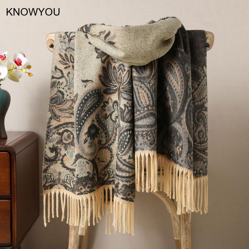Reversible Jacquard Warm Cashm - Cashmere Pashmina Wrap recensione e prezzo