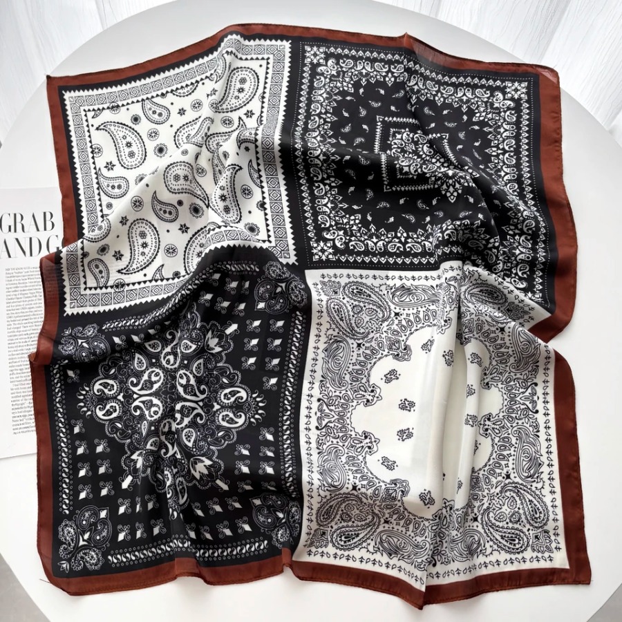 2025 Silk Shawl Square Scarf F - Shawl Wrap Winter recensione e prezzo