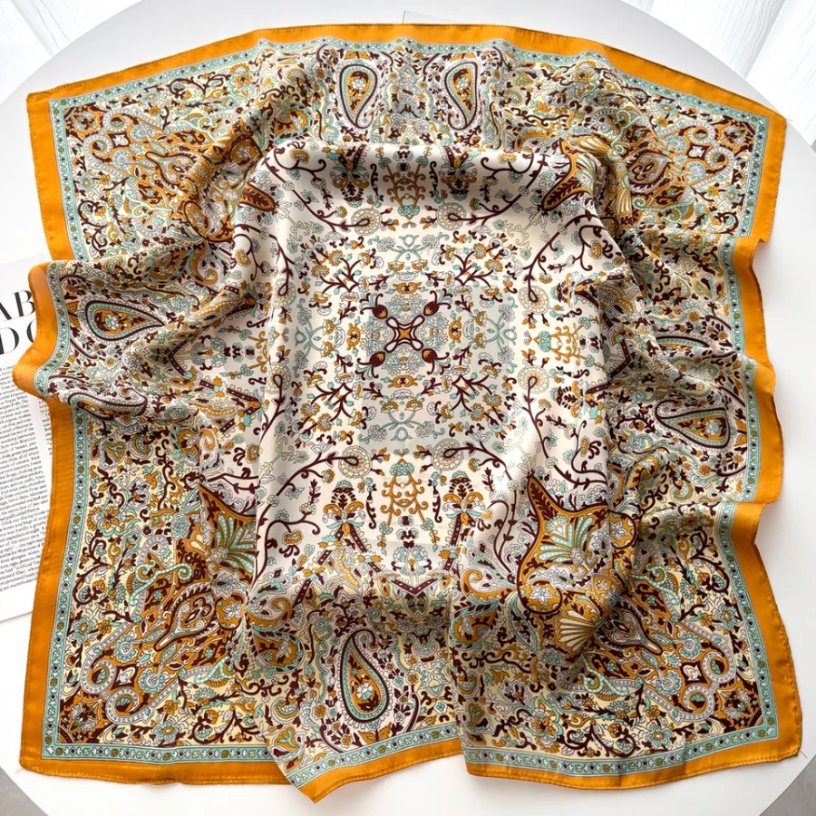 2025 Silk Shawl Square Scarf F - Shawl Wrap Winter recensione e prezzo